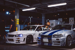 Forza Horizon in het echt: R34/RX7/EVO en nachtelijke JDM-rit door Tokio